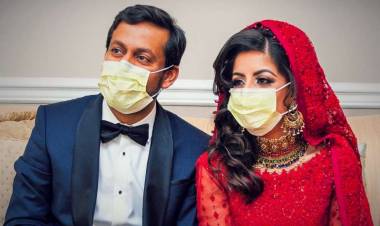 Two young American doctors spend honeymoon fighting coronavirus