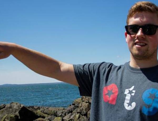 One Maine man's mission to spread good news